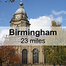 Lichfield to Birmingham